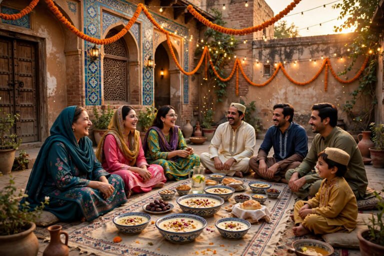 Taqdeer Ka Ghar – Eid Par Mohabbat Ki Kahani — desi story illustration